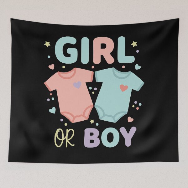Item preview, Gender Reveal Girl Or Boy Baby Shower Baby Gender designed and sold by LuminOrb.