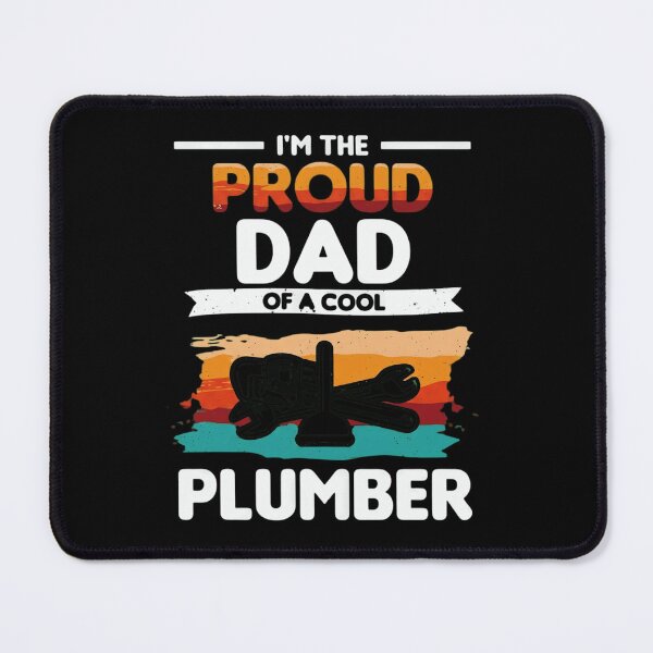 Item preview, Proud Dad Of A Cool Plumber Vintage Retro Sunset Plumbing Gift designed and sold by haitrieuic96.