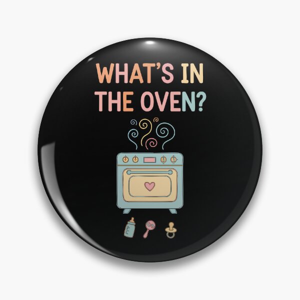 Item preview, Gender Reveal Whats In The Oven Baby Shower designed and sold by LuminOrb.
