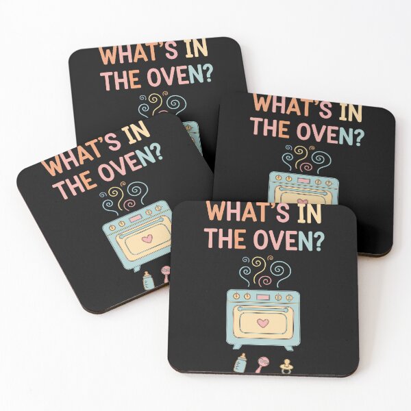 Item preview, Gender Reveal Whats In The Oven Baby Shower designed and sold by LuminOrb.