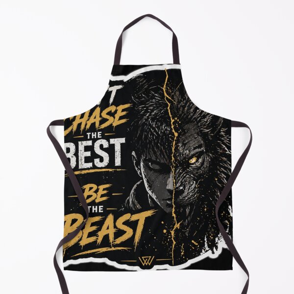 Item preview, Don’t Chase the Best — Be the Beast | Minimal Dark Aesthetic Sticker designed and sold by Ashutoshwarade.