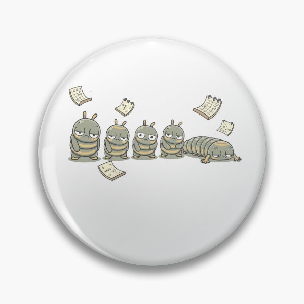 Item preview, Bookworm Caterpillar Squad Pocket Creatures Cute Animal  designed and sold by Panom Suavichien.