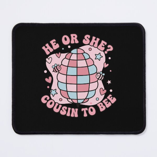 Item preview, Gender Reveal He Or She Cousin To Bee Baby Shower designed and sold by LuminOrb.