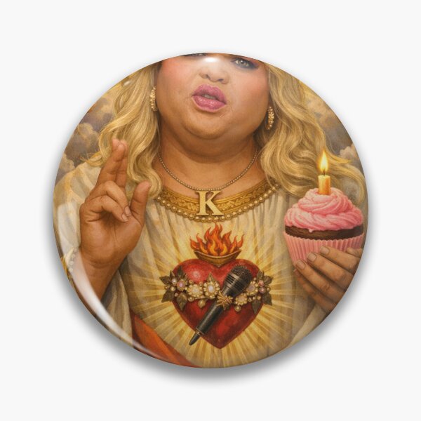 Item preview, Santa Torta Kirk Saint Erika Kirk Parody Art Druski designed and sold by ErikaTorta.