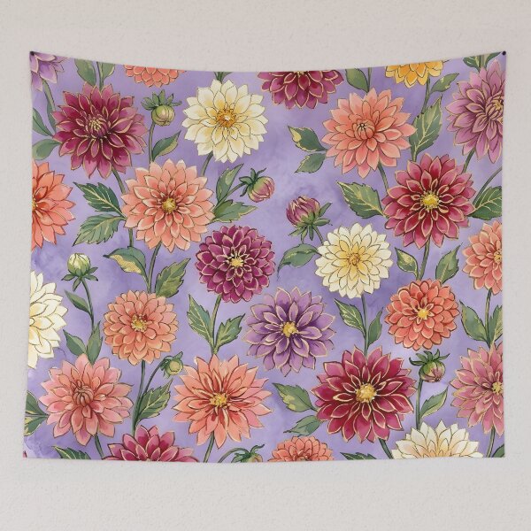 Item preview, Dahlia Flower  designed and sold by GraphicsClub.