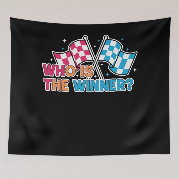 Item preview, Gender Reveal Who Is The Winner Team Pink Team designed and sold by LuminOrb.