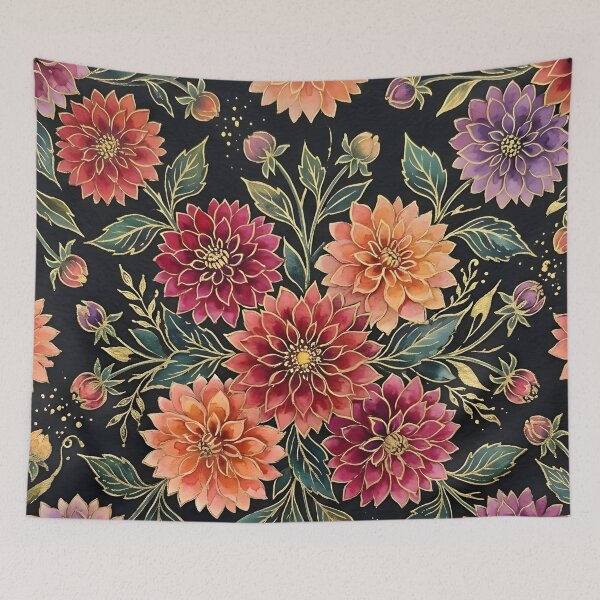 Item preview, Dahlia Flower  designed and sold by GraphicsClub.