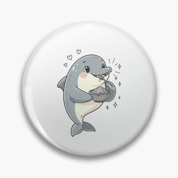Item preview, Dolphin Hugging Baby Pocket Creatures Kawaii Animal designed and sold by Panom Suavichien.