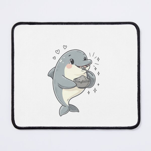 Item preview, Dolphin Hugging Baby Pocket Creatures Kawaii Animal designed and sold by Panom Suavichien.