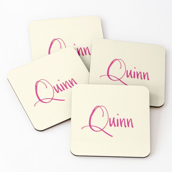 Item preview, QUINN personalized type design designed and sold by CharlottePlaceArt.