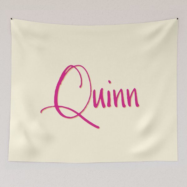 Item preview, QUINN personalized type design designed and sold by CharlottePlaceArt.