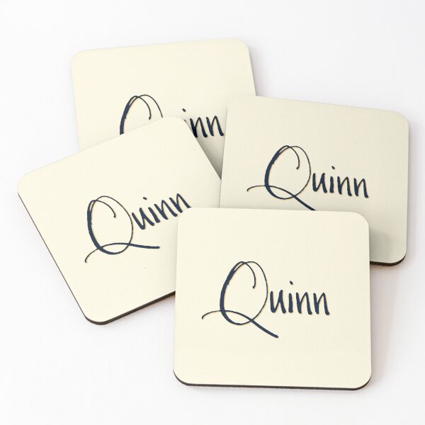 Item preview, QUINN personalized type design designed and sold by CharlottePlaceArt.