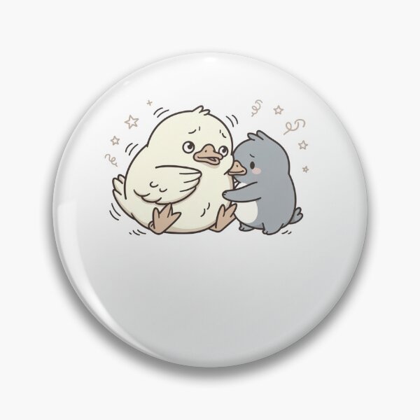 Item preview, Duck Hugging Mouse Pocket Creatures Cute Animal designed and sold by Panom Suavichien.