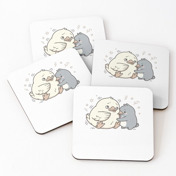 Item preview, Duck Hugging Mouse Pocket Creatures Cute Animal designed and sold by Panom Suavichien.