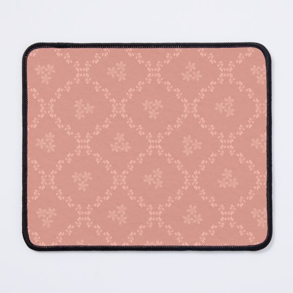 Item preview, Monochrom pink Floral Lattice Watercolor Texture Cottagecore Quilt Fabric designed and sold by Designs by christel_treiber.