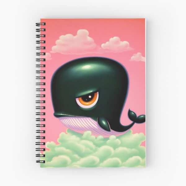 Item preview, Cartoon Whale in the Clouds designed and sold by lautir.