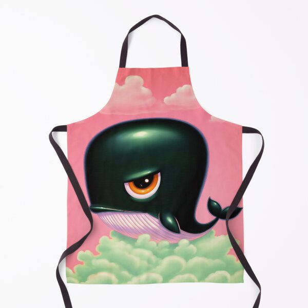 Item preview, Cartoon Whale in the Clouds designed and sold by lautir.