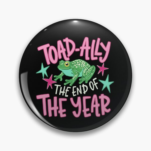 Item preview, Toad-ally The End Of The Year Funny Frog School Pun designed and sold by haitrieuic96.