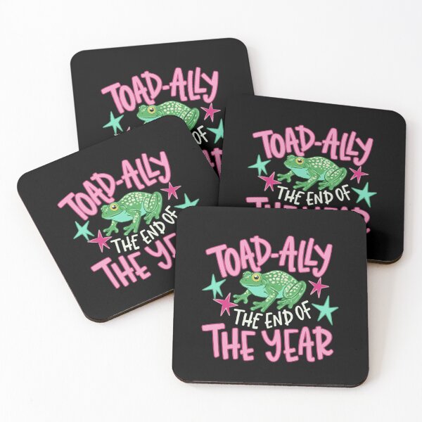 Item preview, Toad-ally The End Of The Year Funny Frog School Pun designed and sold by haitrieuic96.