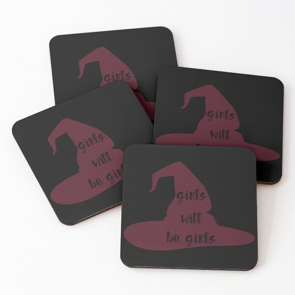Item preview, Girls will be girls witch design designed and sold by Starlett Designs.