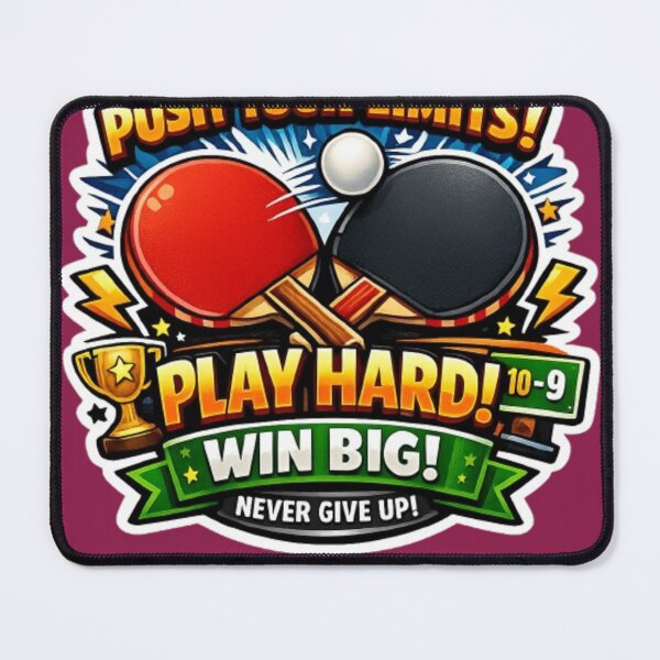 Item preview, Table Tennis & Ping Pong designed and sold by Chromatic Artistry.