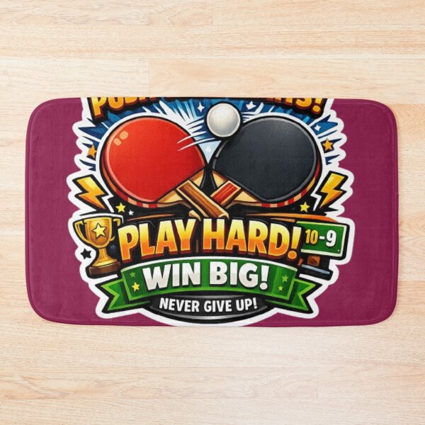 Item preview, Table Tennis & Ping Pong designed and sold by Chromatic Artistry.