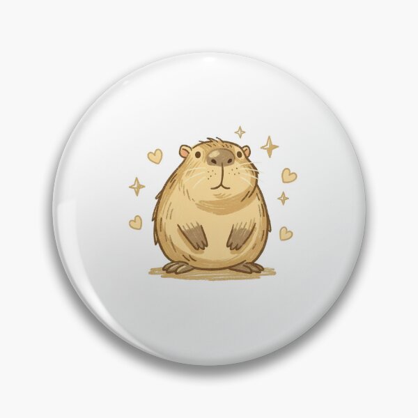 Item preview, Chubby Golden Hamster Pocket Creatures Cute Animal designed and sold by Panom Suavichien.