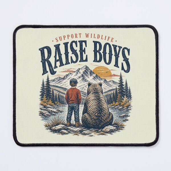 Item preview, Support Wildlife Raise Boys, Funny Mama Bear designed and sold by OndaLifeCo.