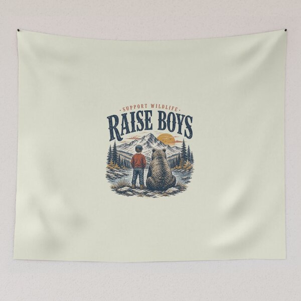 Item preview, Support Wildlife Raise Boys, Funny Mama Bear designed and sold by OndaLifeCo.