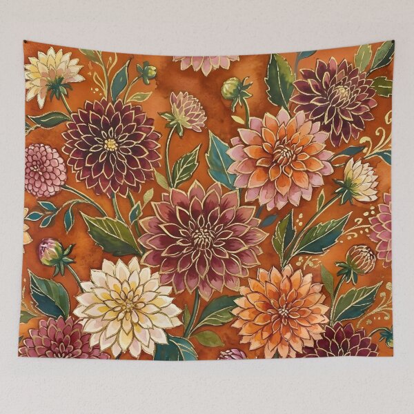 Item preview, Dahlia Flower  designed and sold by GraphicsClub.
