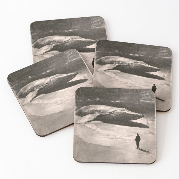 Item preview, Whale Encounter on the Shore designed and sold by lautir.
