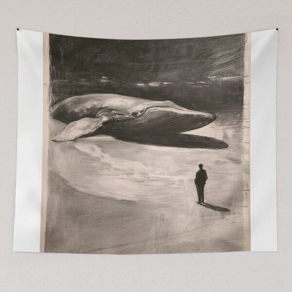 Item preview, Whale Encounter on the Shore designed and sold by lautir.