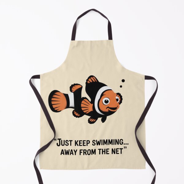 Item preview, Finding Nemo - just keep swimming... away from the net designed and sold by 123ks.
