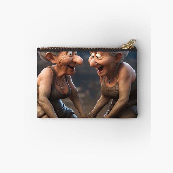 Item preview, Old women mud wrestling designed and sold by Colin Bentham.