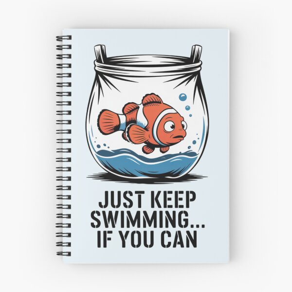 Item preview, Banksy Nemo - Just keep swimming... if you can designed and sold by 123ks.