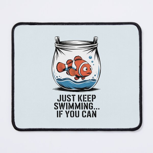Item preview, Banksy Nemo - Just keep swimming... if you can designed and sold by 123ks.