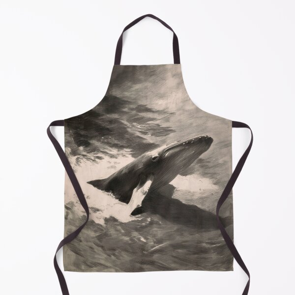 Item preview, Whale Breaching Through the Ocean designed and sold by lautir.