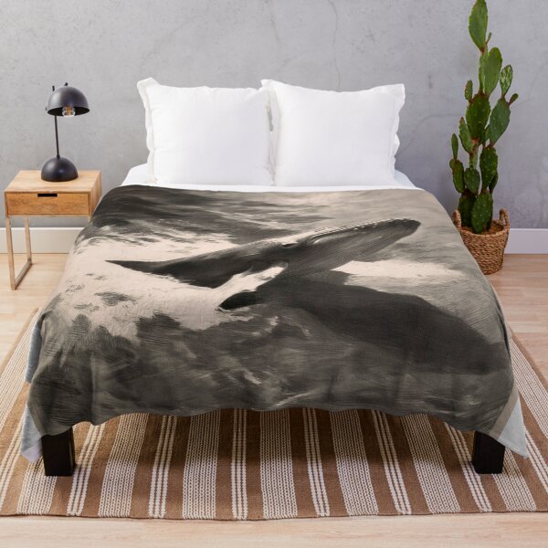 Item preview, Whale Breaching Through the Ocean designed and sold by lautir.