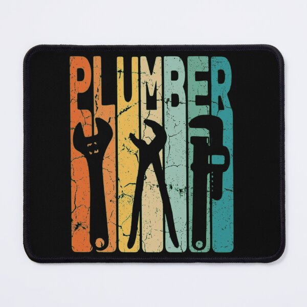 Item preview, Vintage Plumber Retro Tools Sunset Silhouette Design designed and sold by haitrieuic96.