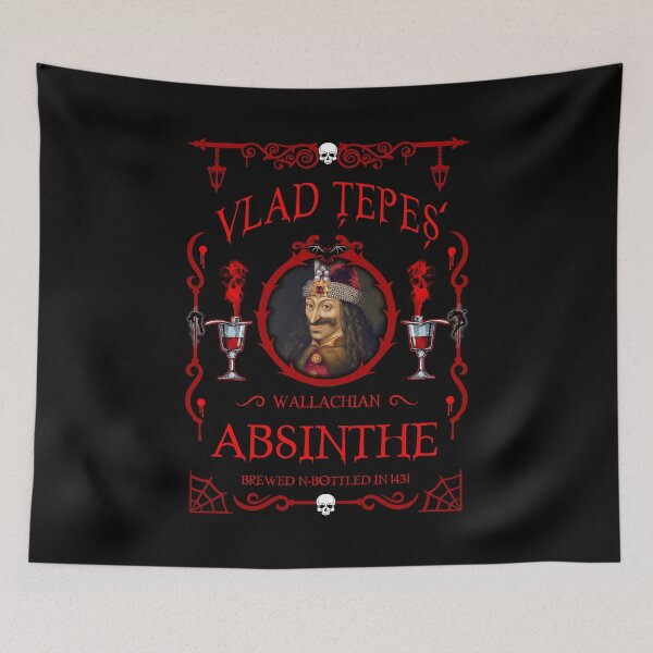 Item preview, ABSINTHE MONSTERS (VLAD TEPES) designed and sold by Garden Of Nightmares.