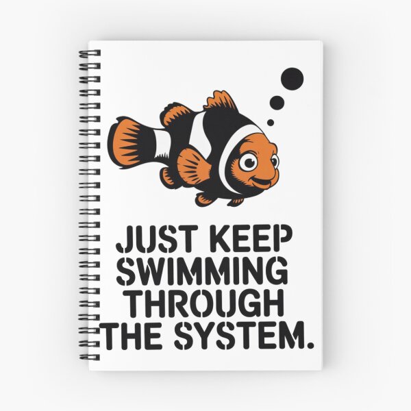 Item preview, Finding Nemo - Just keep swimming through the system designed and sold by 123ks.