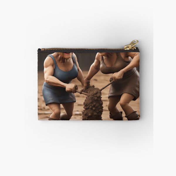 Item preview, Old women mud wrestling designed and sold by Colin Bentham.