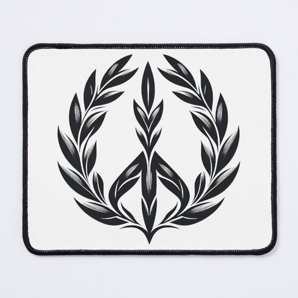 Item preview, Botanical Peace Laurel Wreath designed and sold by Wandalu Vuhs.