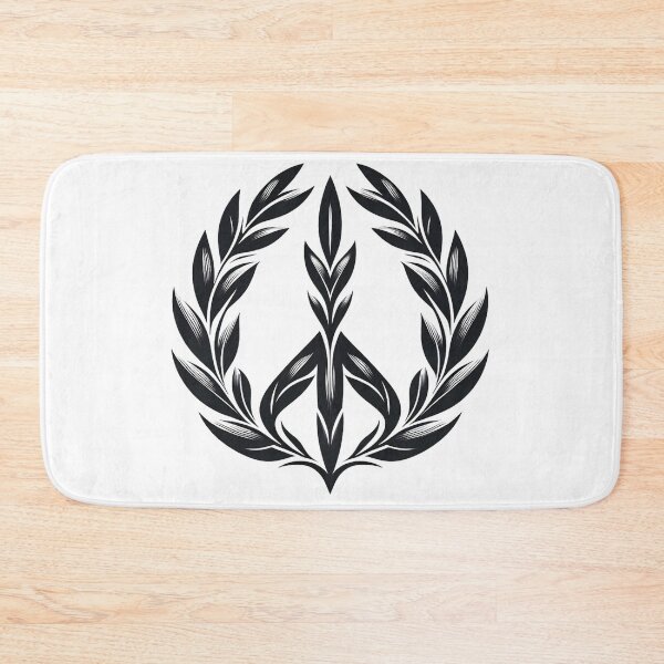 Item preview, Botanical Peace Laurel Wreath designed and sold by Wandalu Vuhs.