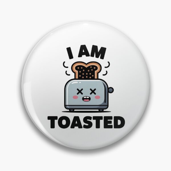 Item preview, Relatable Burnout Humor Toasted Bread Aesthetic Art designed and sold by Mr-wow.