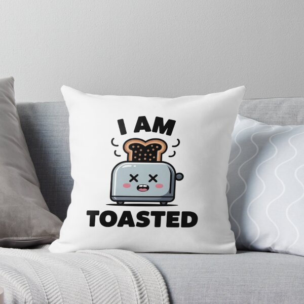 Item preview, Relatable Burnout Humor Toasted Bread Aesthetic Art designed and sold by Mr-wow.