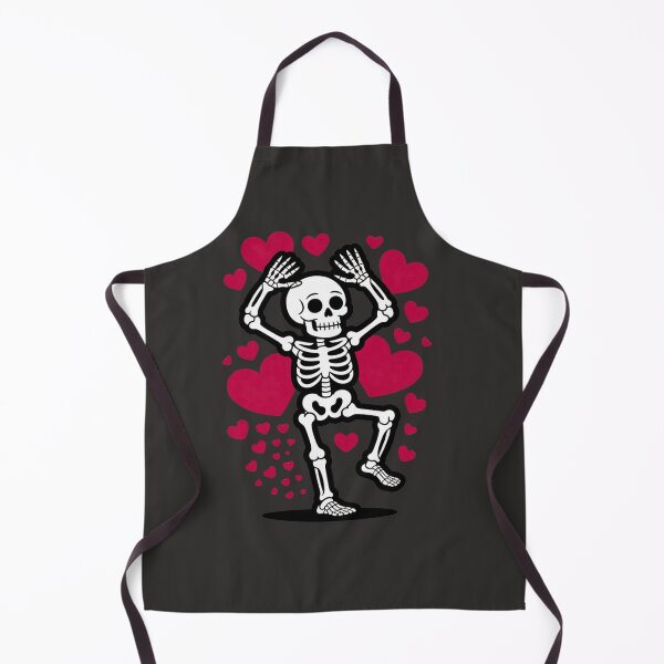 Item preview, Dancing Skeleton in Love – Cute Spooky Valentine Shirt designed and sold by JAMESAMORN.