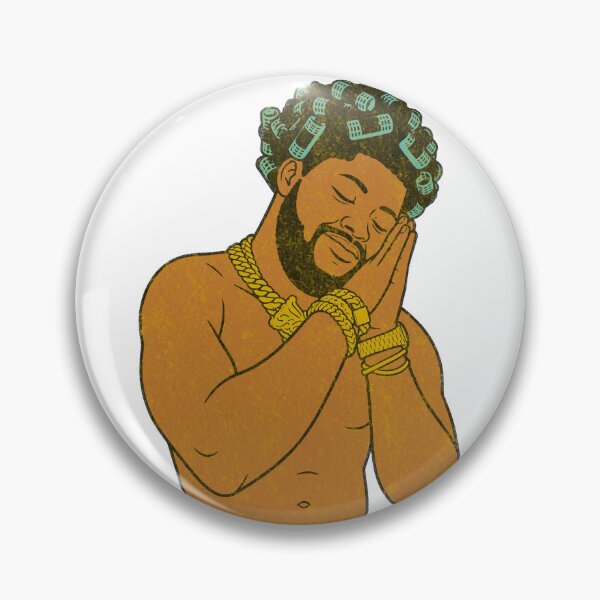 Item preview, Bossman Dlow Rapper with Hair Rollers designed and sold by ChR-oman.