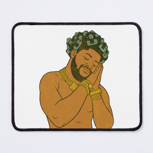 Item preview, Bossman Dlow Rapper with Hair Rollers designed and sold by ChR-oman.