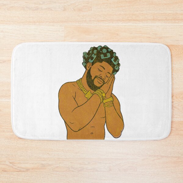 Item preview, Bossman Dlow Rapper with Hair Rollers designed and sold by ChR-oman.